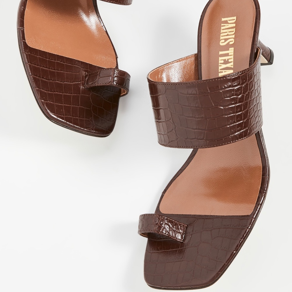 Paris Texas Croco Sandals